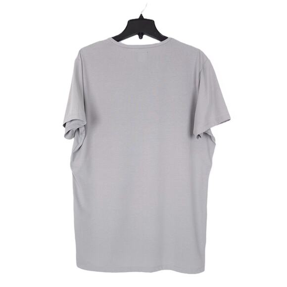 Cuts Men's AO Split Hem Tee Crewneck Pyca Pro Stretch XXL Granite Grey - Picture 2 of 4